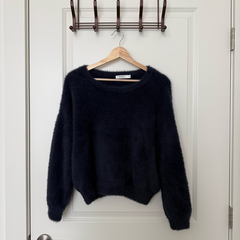 Cozy Super Soft Navy Blue Sweater